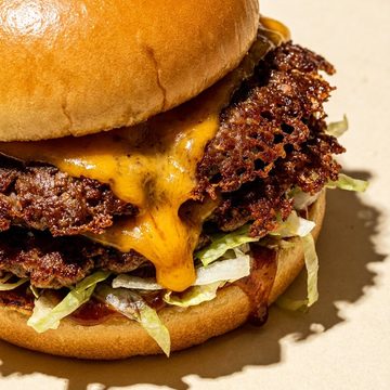 Cheese smash burger